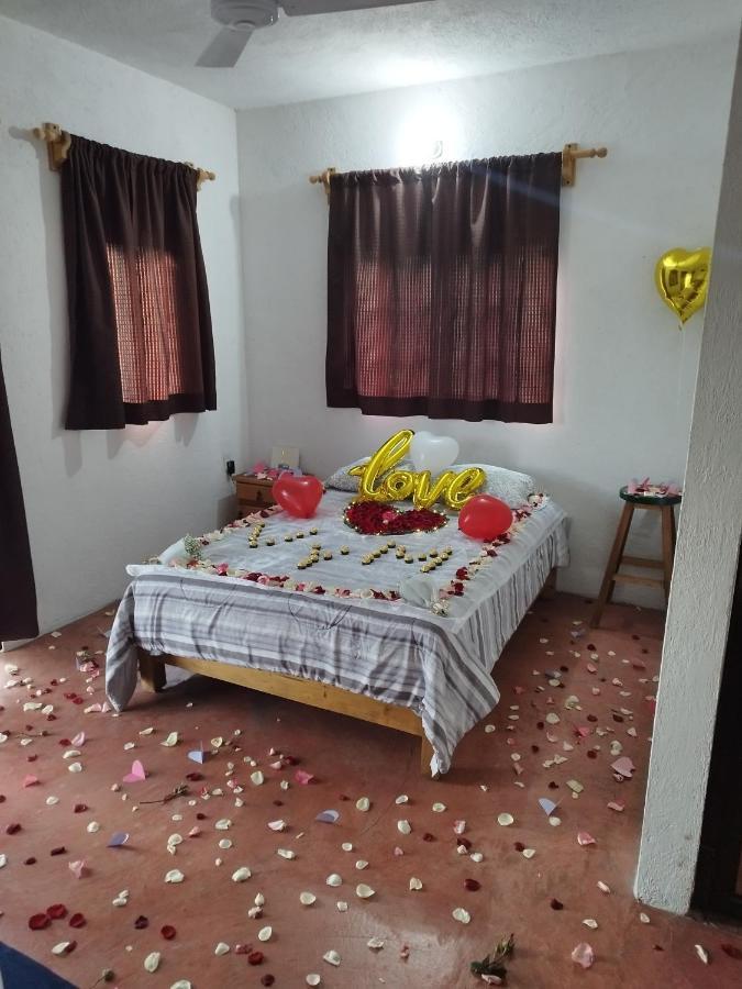 Posada Meztitla Tepoztlan Bagian luar foto